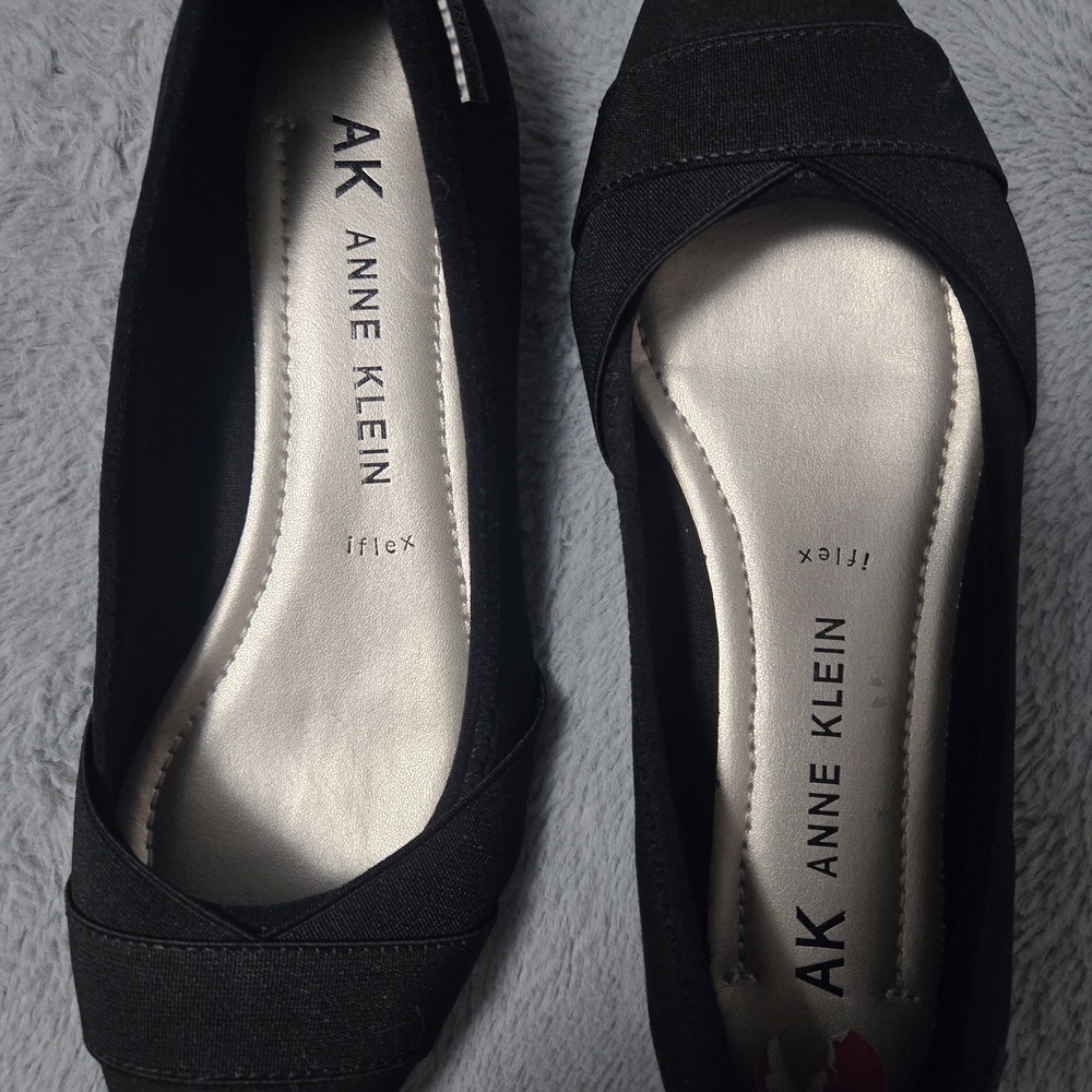 Anne Klein Black Loafers for Women